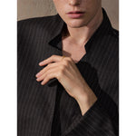 Yhpup 678 # Popular aço inoxidável metal fundido pequena flor anel à prova dwaterproof água moda dedo jóias 18k pvd banhado atacado