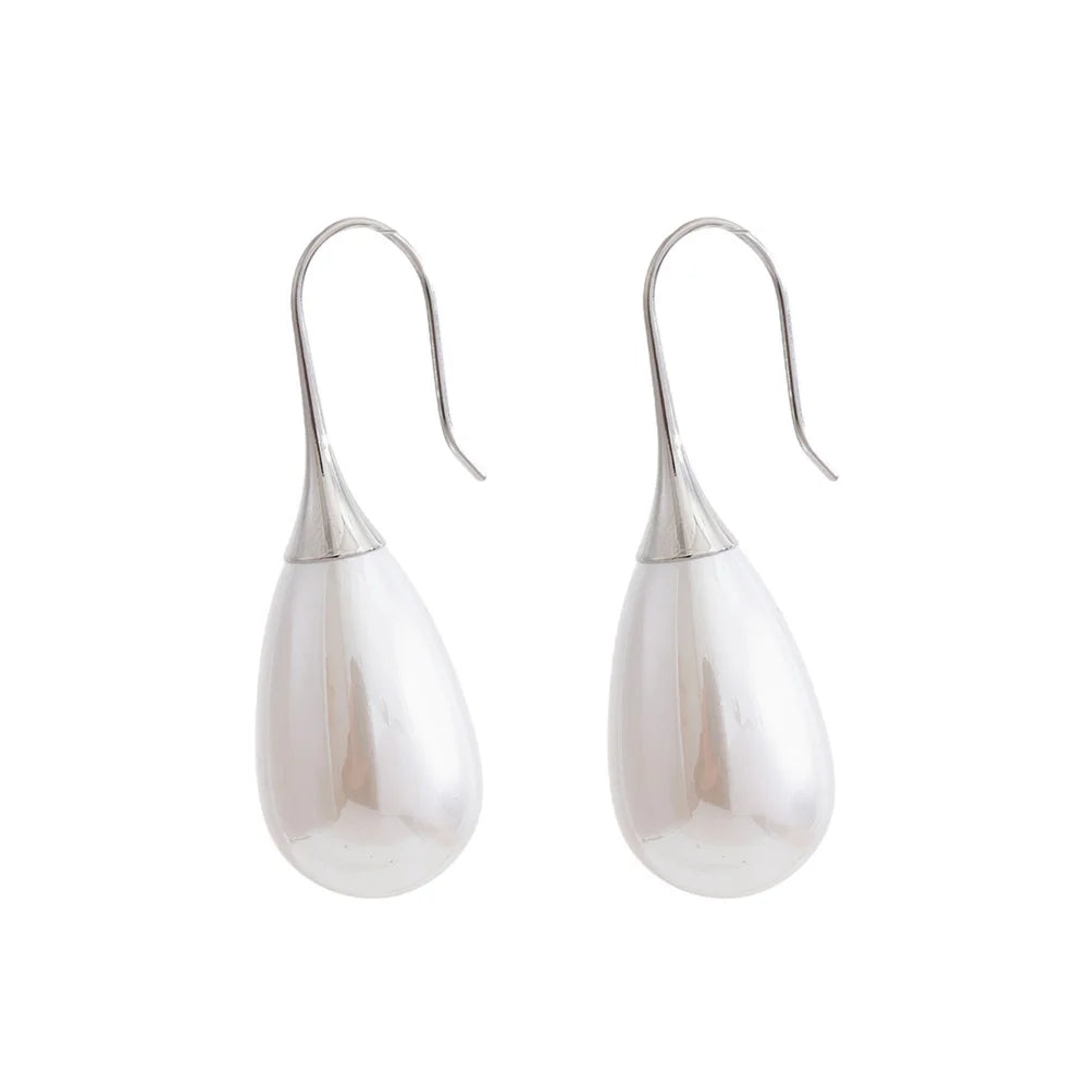 Brincos de Gota com Pérolas - Zalzani