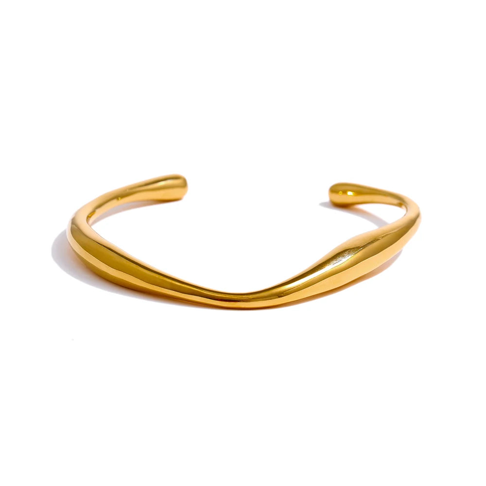 Pulseira Dourada Minimalista Banhada a Ouro | Zalzani