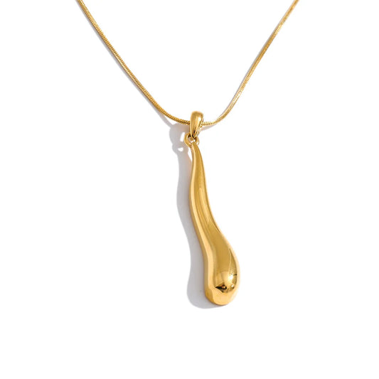 Colar Pingente Dourado Banhado a Ouro 18K | Zalzani