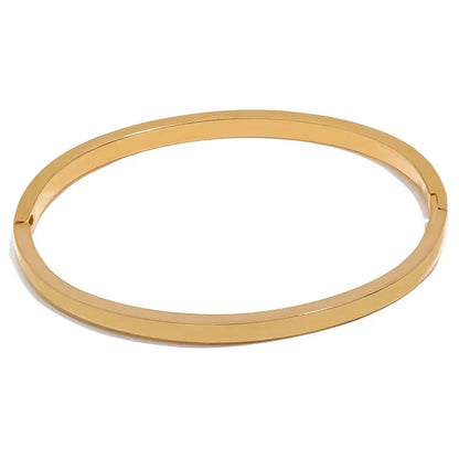 Pulseira Minimalista Slim Banhada a Ouro 18K | Zalzani