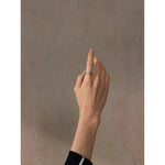 Yhpup requintado aço inoxidável bling zircônia cúbica flor anel ajustável para mulheres moda brilhante dedo jóias novo