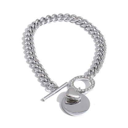 Conjunto de Joias com Zircônia Cúbica Banhado a Ouro | Zalzani