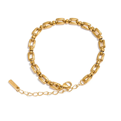 Pulseira Elegância Banhada a Ouro | Zalzani