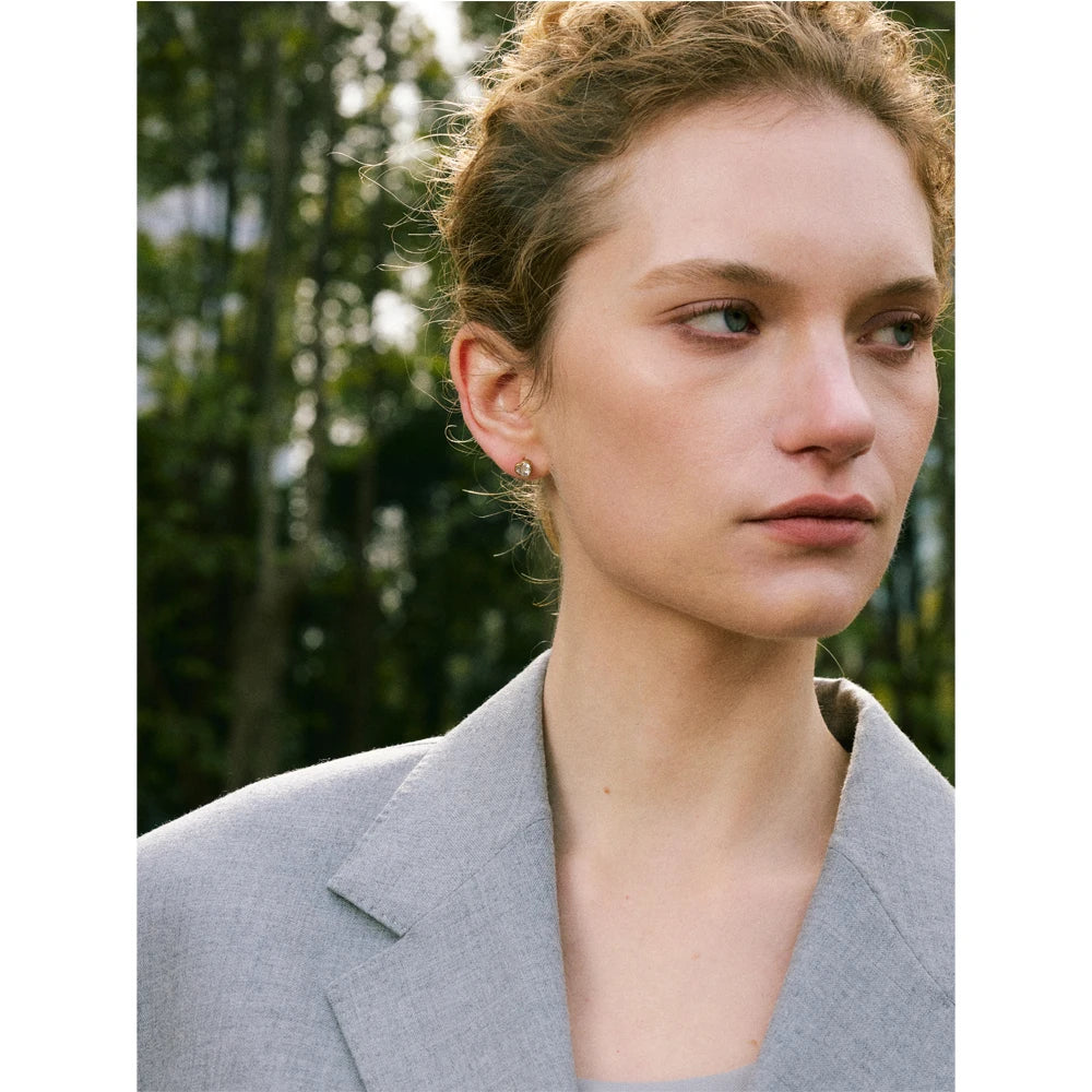 Yhpup delicado aaa bling zircônia cúbica coração amor brincos presente do dia dos namorados de alta qualidade aço inoxidável jóias diárias