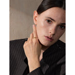 Yhpup 678 # Popular aço inoxidável metal fundido pequena flor anel à prova dwaterproof água moda dedo jóias 18k pvd banhado atacado